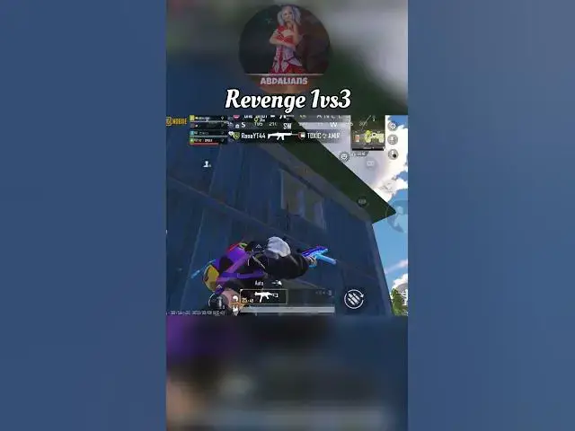 Video thumbnail for Revenge 1vs3 #pubgmobile #abdalians #bgmi