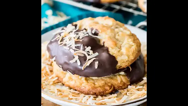 Video thumbnail for coconut cookies recipe