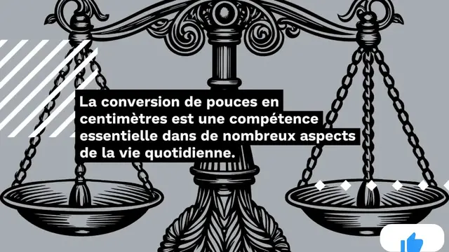 Video thumbnail for Pouces en centimètres Conversion de pouce en cm