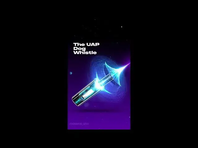 Video thumbnail for UFO  "dog" whistle   #uap #alien #whistle #ufowhistle #uapwhistle #chanelling #planet #disclosure