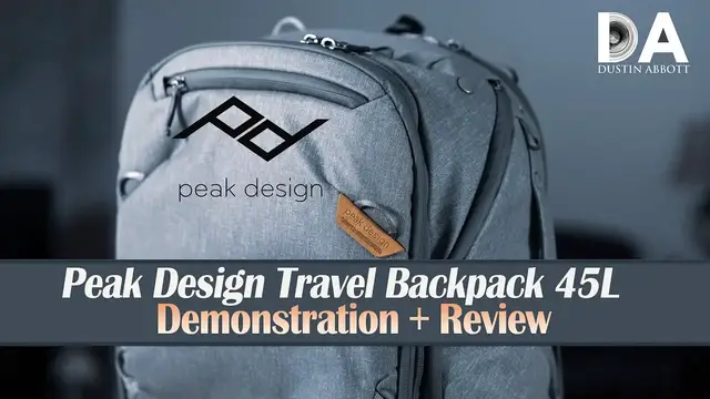 Video thumbnail for Peak Design Travel Backpack 45L Review | 4K