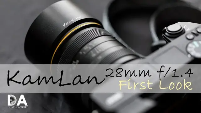'Video thumbnail for Kamlan 28mm f/1.4: Hands On First Look | 4K'