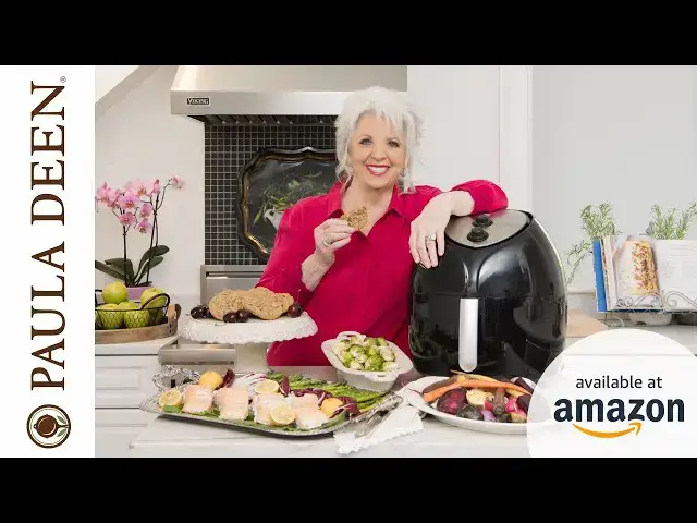 Video thumbnail for 9.5-Quart Paula Deen Air Fryer Exclusively for Amazon!
