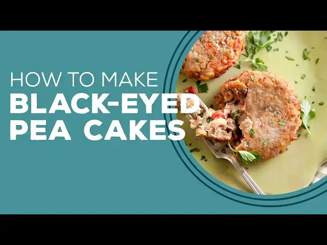 Video thumbnail for Blast from the Past: Black-Eyed Pea Cakes Recipe | Southern Side Dish Recipes