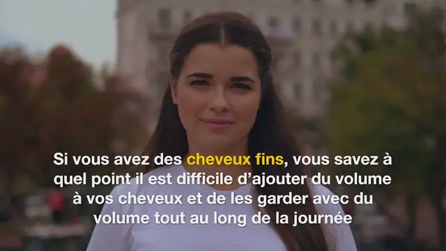 Video thumbnail for 5 conseils simples pour vous aider à donner du volume à vos cheveux