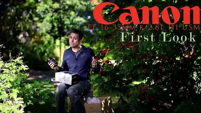 Video thumbnail for Canon EF 16-35mm f/2.8L III First Look