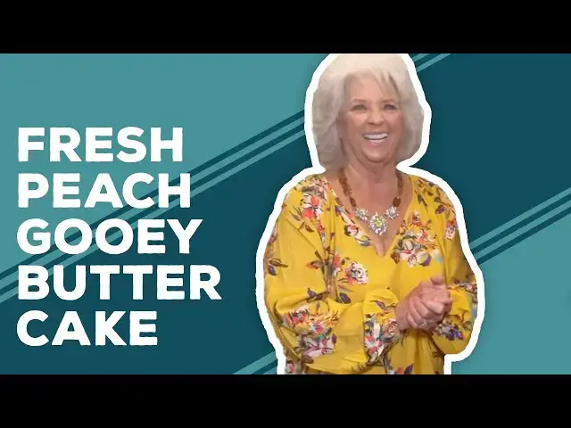 Video thumbnail for Love & Best Dishes: Fresh Peach Gooey Butter Cake Recipe