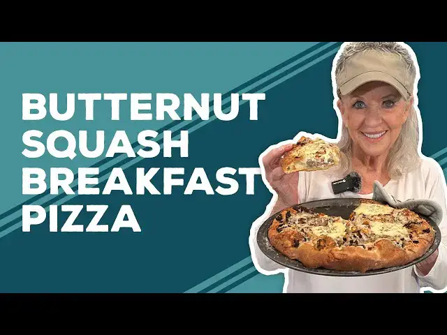 Video thumbnail for Love & Best Dishes: Butternut Squash Breakfast Pizza Recipe