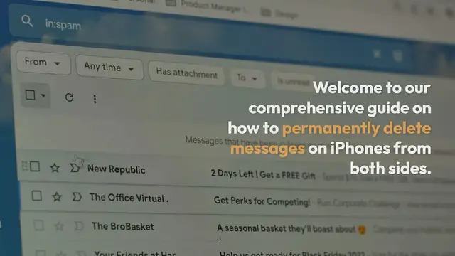 'Video thumbnail for How To Delete Messages On iPhone From Both Sides? A Comprehensive Guide'