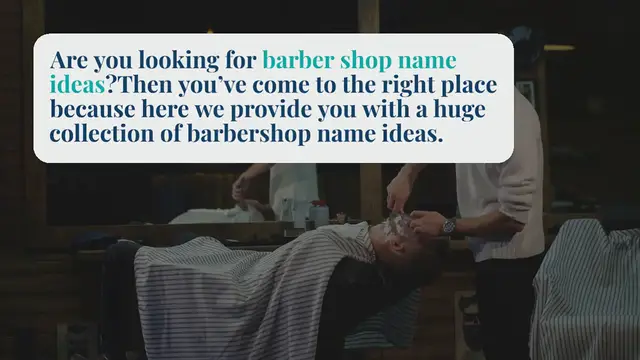 Video thumbnail for 900+ Barbershop Name Ideas to Inspire Your Business Name