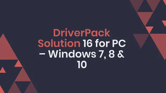 Video thumbnail for DriverPack Solution 16 for PC – Windows 7, 8 & 10