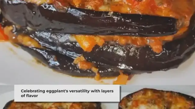 Video thumbnail for Baked Eggplant with Savory Meat Filling: A Flavorful Family Dinner