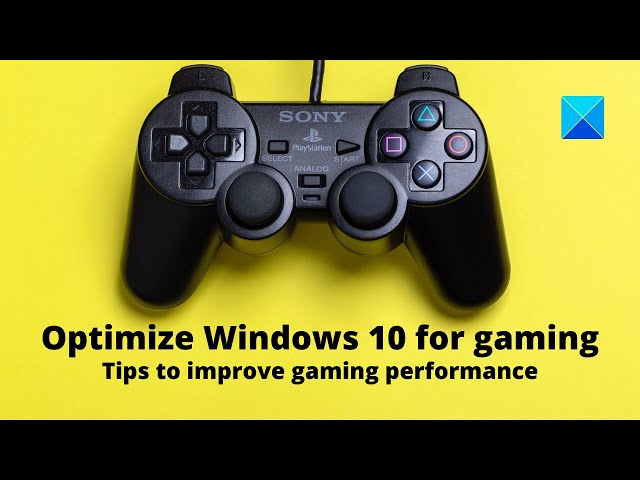 Video thumbnail for Optimize Windows 11 for gaming; Tips to improve gaming performance