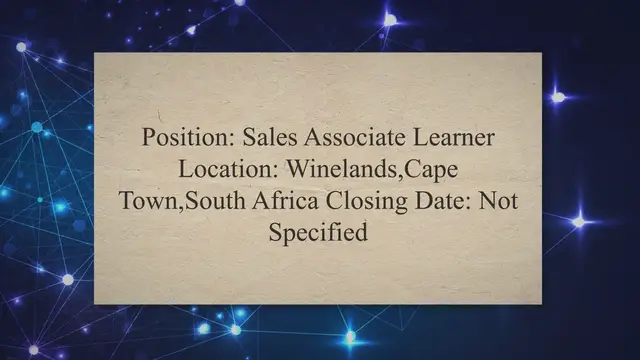 'Video thumbnail for The Foschini Group : Learnerships 2022/2023'