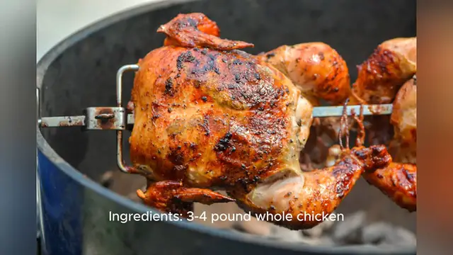 Video thumbnail for rotisserie chicken recipe