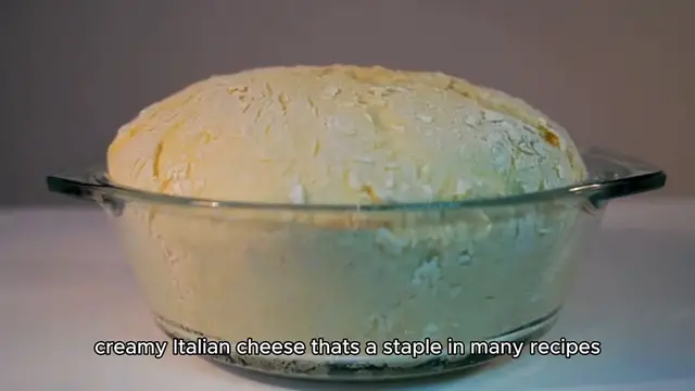 Video thumbnail for ricotta cheese recipe