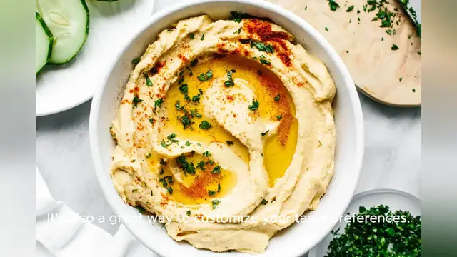 Video thumbnail for homemade hummus recipe