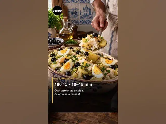 Video thumbnail for 🐟 BACALHAU À GOMES DE SÁ — suculento, sem secar no forno!