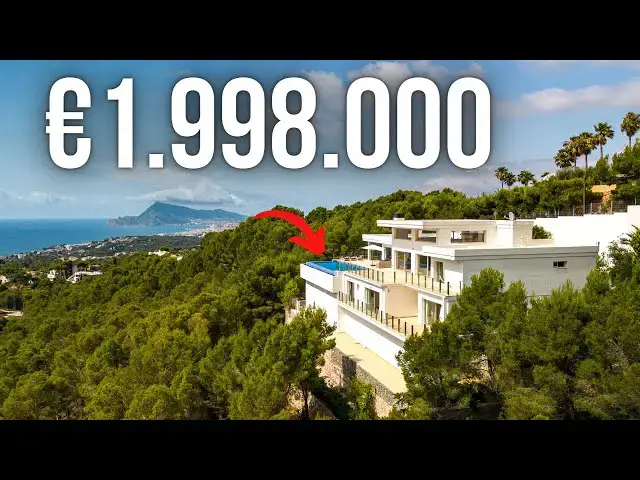 Video thumbnail for Viewing in Altea La Vella with Client of a Beautiful Seaviews Villa Darcy Maxim