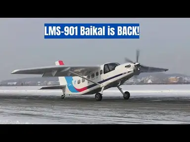 'Video thumbnail for LMS-901 Baikal Comeback With VK-800SM engine and AV-901 propeller'
