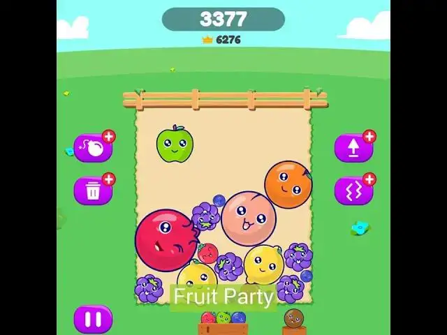 Video thumbnail for Fruit Party #browsergame #casualgames #mousegames #mobilegames #mergegames #arcadegames