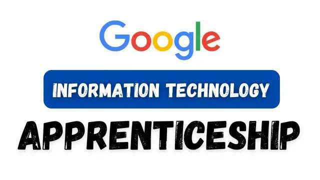 Video thumbnail for google information technology apprenticeship || google apprenticeships || thewodm