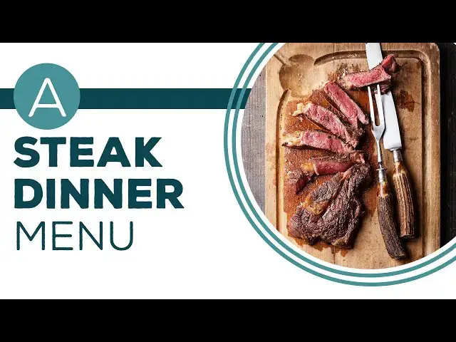 Video thumbnail for Full Episode Fridays: BBQ Watch it Sizzle - A Grilled Steak Dinner Menu