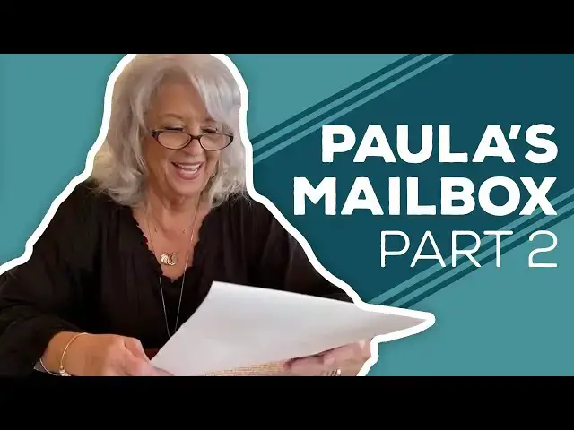 Video thumbnail for Paula Gets Mail & Answers Questions Part 2