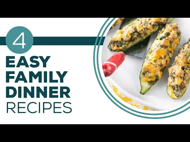 Video thumbnail for Full Episode Fridays: Family Time - 4 Easy Family Dinner Recipes