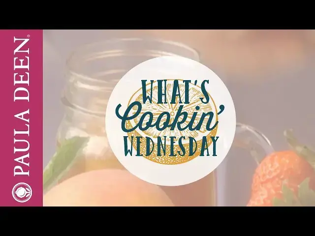 Video thumbnail for Peach Sweet Tea - Paula Deen's What's Cooking Wednesday