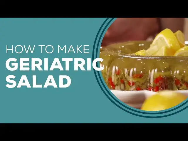 Video thumbnail for Geriatric Salad Recipe by Paula Deen - Blast from the Past