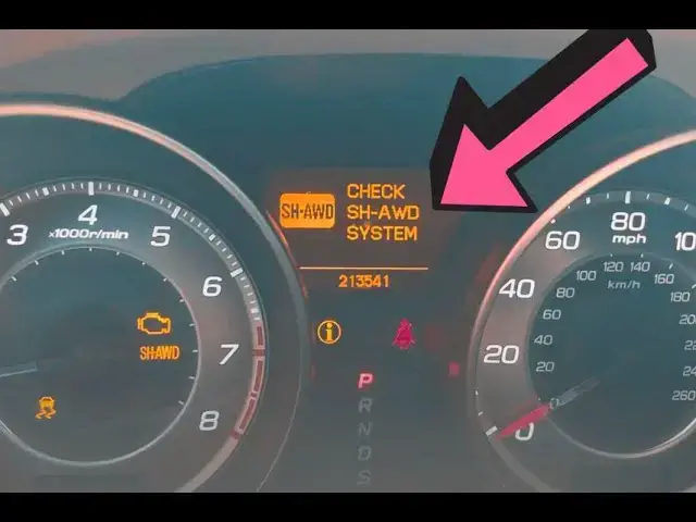 Video thumbnail for Quick Fix Acura Mdx "CHECK SH-AWD SYSTEM" Warning