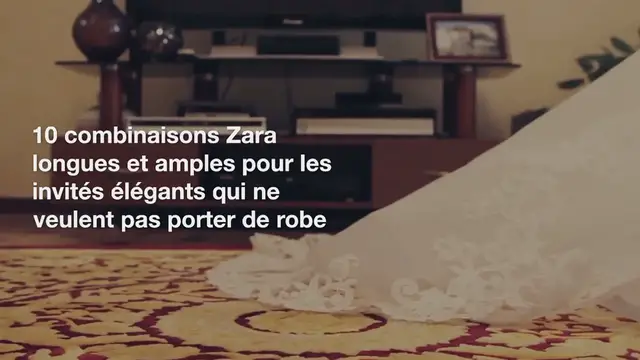 Video thumbnail for 10 combinaisons Zara longues et amples pour les invités élégants qui ne veulent pas porter de robe
