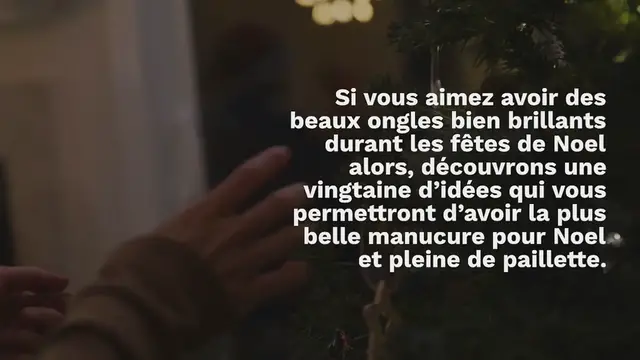 Video thumbnail for 18 Idées De Manucures Brillantes Pour Briller Pour Un Noel Féérique