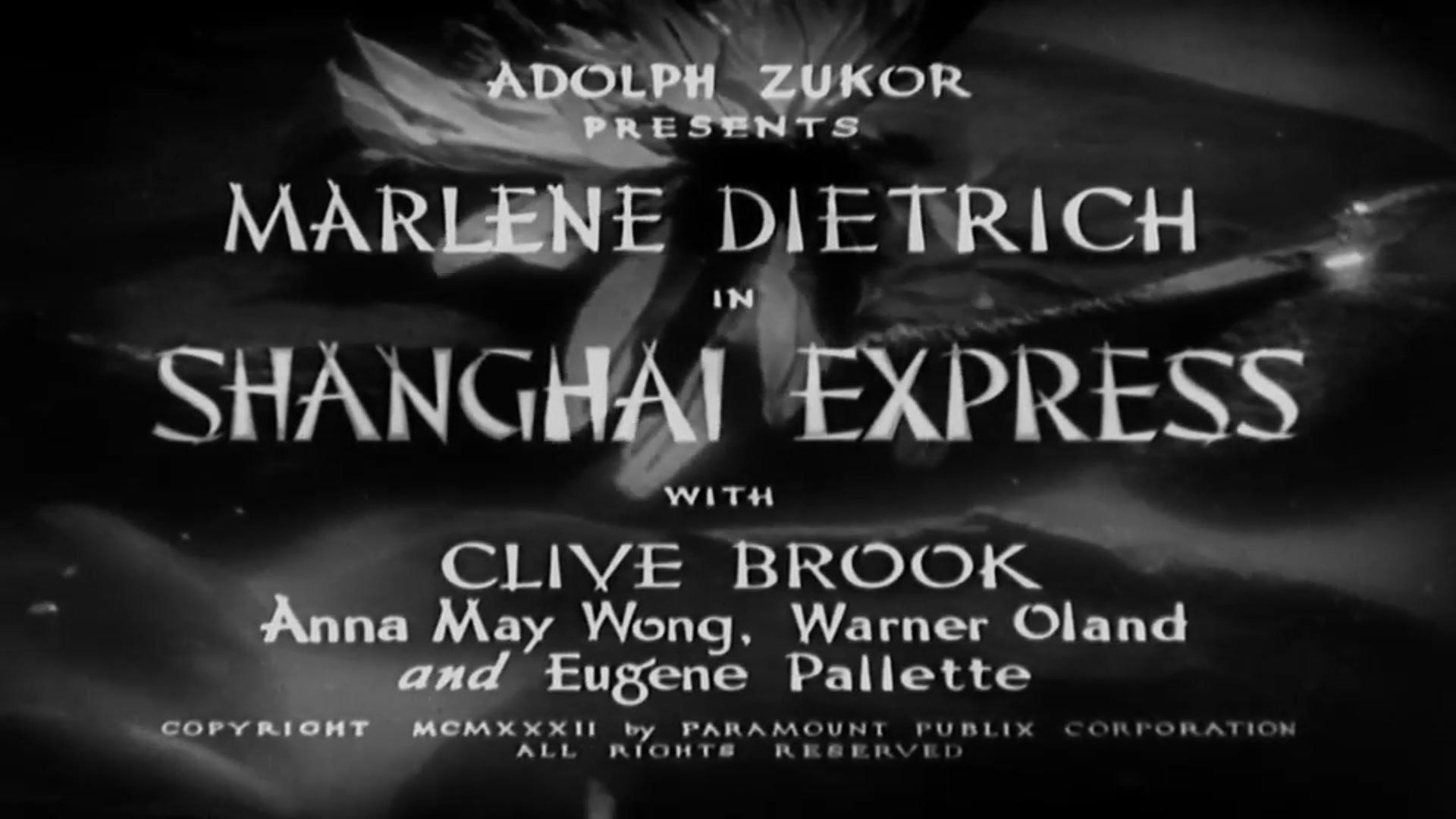 Video thumbnail for Shanghai Express (1932)