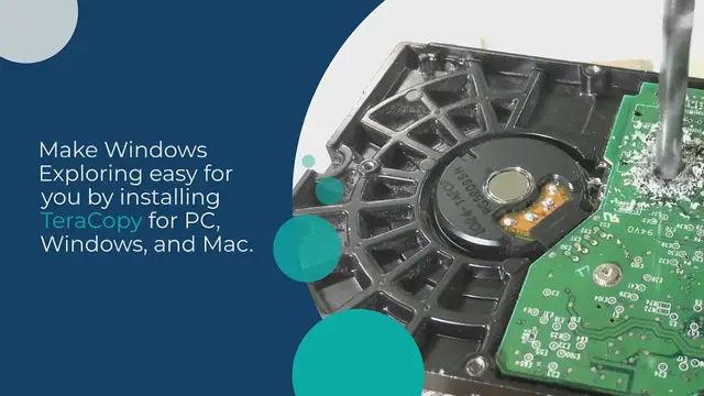 Video thumbnail for Download TeraCopy for PC, Windows 7/8/10 [32bit & 64bit]