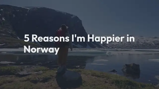 Video thumbnail for I’m a 30-year-old American living in Norway: 5 reasons ‘I’m so much happier’ here