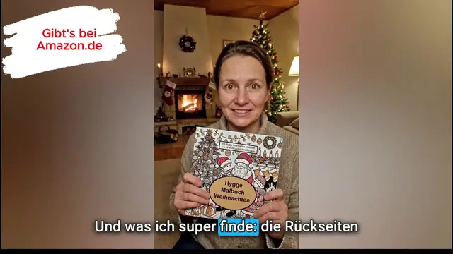 Video thumbnail for Hygge-Malbuch-Weihnachten