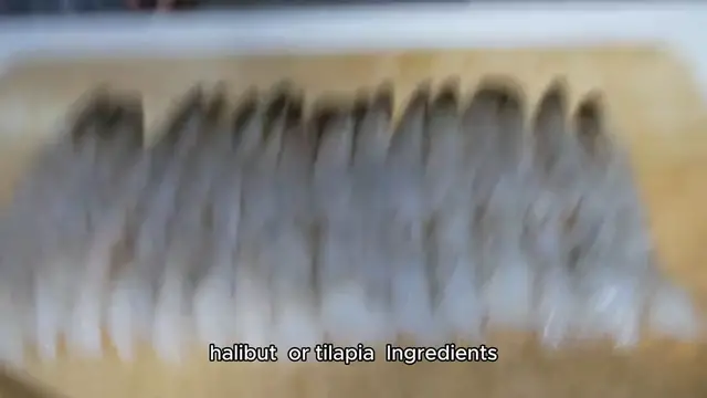 Video thumbnail for white fish recipe