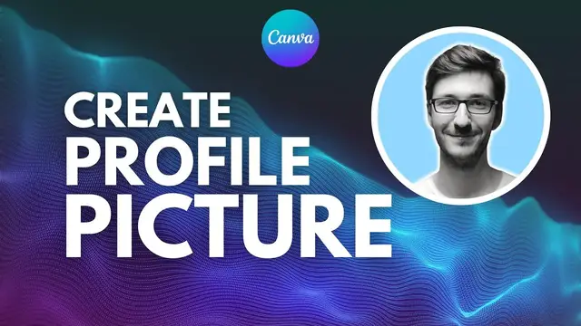 Video thumbnail for Canva Tutorial: How to Create A Stunning Profile Picture for Social Media