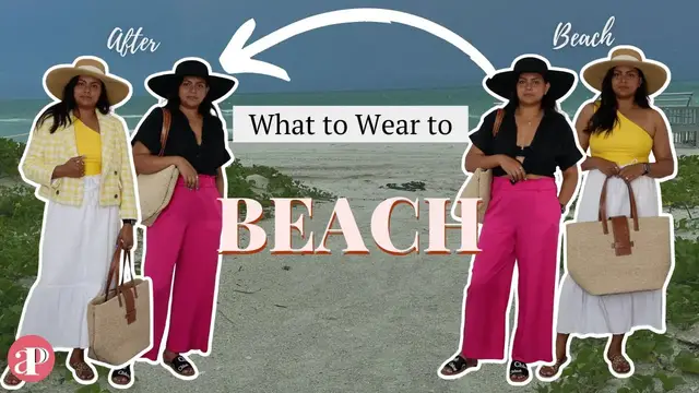 'Video thumbnail for WHAT TO WEAR to the BEACH, POOL SIDE and AFTER - Outfit Formulas and NO Cover ups'