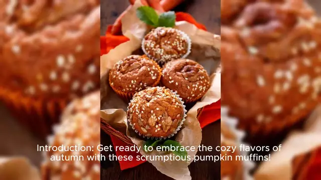 Video thumbnail for Pumpkin Muffins