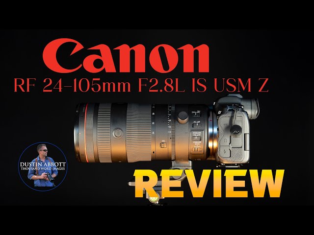 Video thumbnail for Canon RF 24-105mm F2.8L IS Z Review | Canon Delivers the Dream?