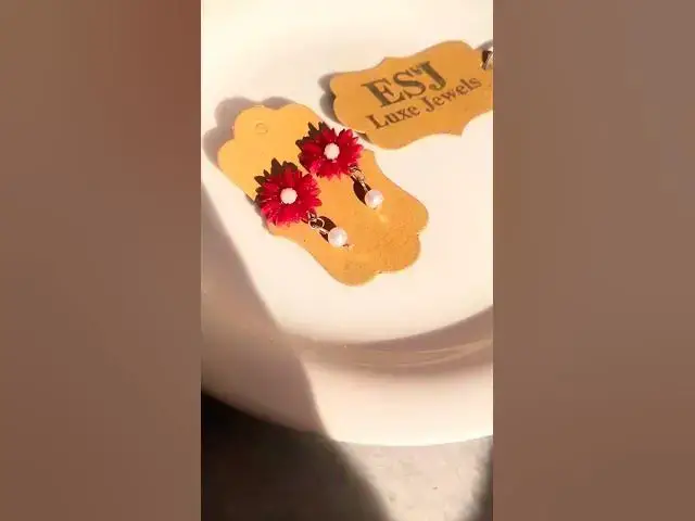 'Video thumbnail for Resin keychains🔑||clay earrings👂||order ready to deliver'
