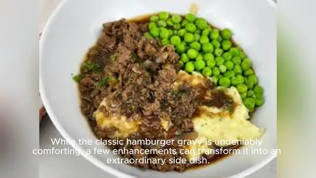 Video thumbnail for hamburger gravy recipe