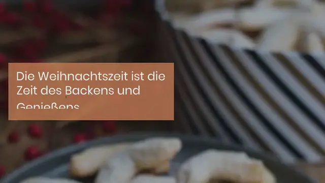 Video thumbnail for Die 11 besten veganen Weihnachtsplätzchen