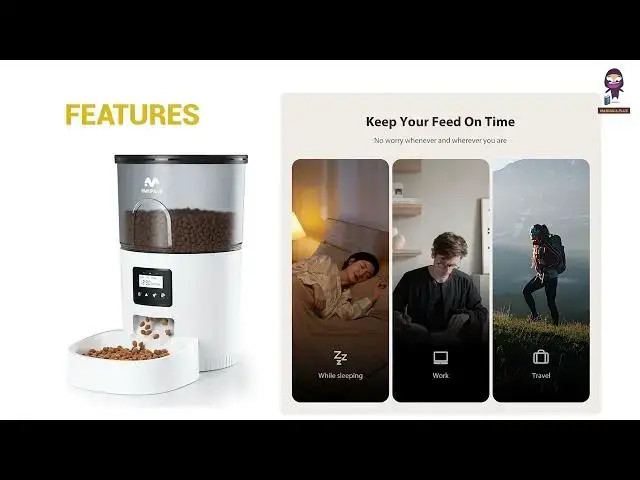 'Video thumbnail for How to Assemble and Set Up the IMIPAW DU3L-KY Automatic Pet Feeder'