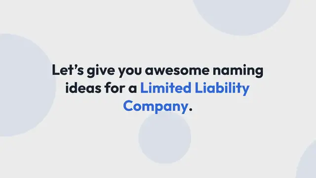 Video thumbnail for LLC Names: 150+ Best LLC Company Names Ideas And Examples
