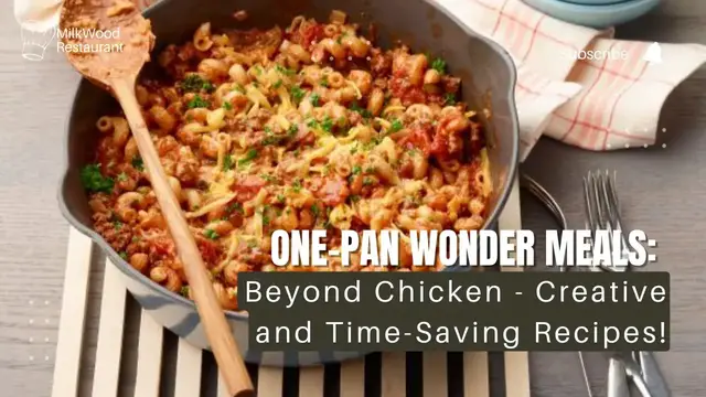 Video thumbnail for One-Pan Wonder Meals: Beyond Chicken - Creative and Time-Saving Recipes! #onepotmeal