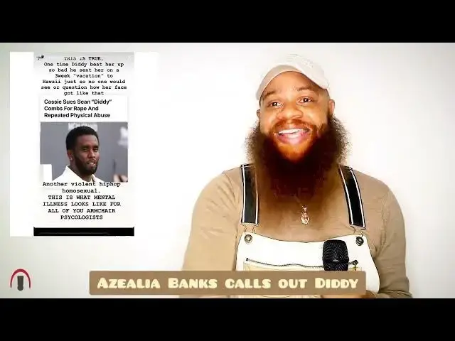 Video thumbnail for Azealia Banks calls out Diddy